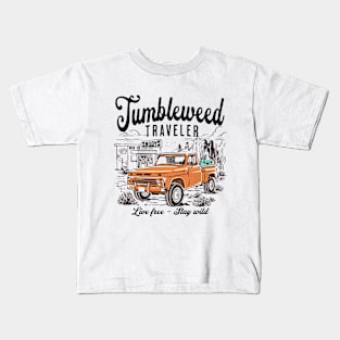 Old Truck Traveler Kids T-Shirt